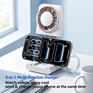 Mini ventilateur USB blanc préféré, idéal pour le retour et la remplacement des ventilateurs, mini ventilateur de poche - Product Image 1