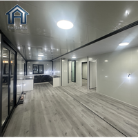 Casa Contenedor Prefabricada Modular de Lujo de 20-40 pies, Vivienda de Múltiples Pisos, Estructura de Acero, Villa Personalizada de Alta Gama
