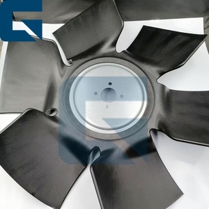 Pale de ventilateur 454-3411 4543411 pour chargeuse 415 416, pale de ventilateur de refroidissement - Product Image 1