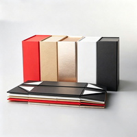 Boîte cadeau magnétique pliable, réutilisable, écologique, de luxe, personnalisée, emballage élégant pour foulards en soie, vêtements, cadeaux