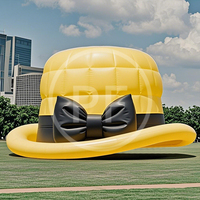 Chapeau gonflable dessin animé Anime Air modèle lune centre commercial grande poupée mascotte lumineuse fleur amour poupée