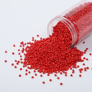 Fábrica al por mayor moldeo por inyección tubería de agua impermeable invernadero carcasa de plástico Universal rojo Masterbatch <span class=keywords><strong>PP</strong></span>/PE película soplada