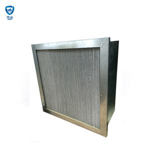 Filtres HEPA à plis profonds en aluminium pour purificateurs d'air haute efficacité, idéaux pour les systèmes de ventilation de salles blanches - Product Image 6