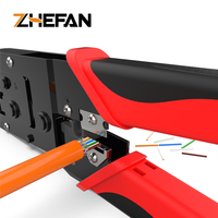 ZHEFAN outil de sertissage de prise modulaire pince à sertir outil de sertissage 8P8C 6P6C 6P4C bandes