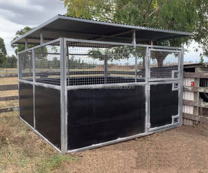 モジュラー馬安定パネルとゲート、亜鉛メッキ馬安定パネルストールハウス機器 - Product Image 4