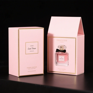 Custom Eco-Friendly Perfume Rigid Gift Box with Drawer Slide Style <b>Foam</b> Insert & Ribbon UV Luxury Cardboard Packaging Box - Product Image 2