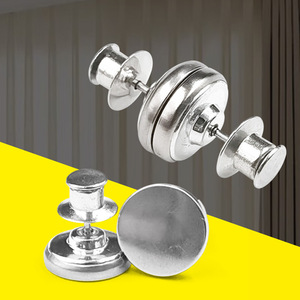 Magnetic curtain <b>snap</b> <b>fasteners</b>, metal, seamless, detachable, <b>snap</b>-on, curtain closure <b>fasteners</b>, magnetic <b>snaps</b>, strong - Product Image 2