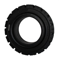 Pneu plein anti-crevaison ISO 9001 305 à bande de roulement 140/55-9 pour chariot élévateur, idéal pour l'équipement logistique d'entrepôt