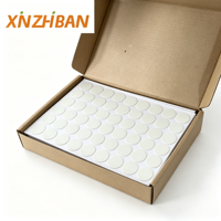 Autocollants en PVC blancs pour couvrir les trous de vis, autocollants en plastique pour couvrir les trous de vis