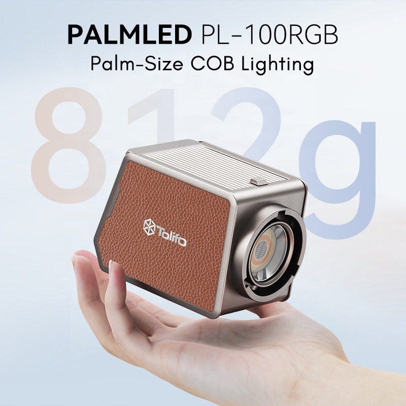 TOLIFO PL-100RGB 100W RGB LED Video Light – 66.6Wh Battery Mini Bowens COB Studio Light - View 2