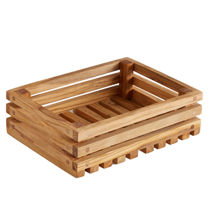Cesto in <span class=keywords><strong>Legno</strong></span> d'Ulivo <span class=keywords><strong>di</strong></span> Alta Qualità per Cucina, Contenitore Rettangolare per Pane e Frutta, Vendita all'Ingrosso - Product Image 6