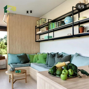 Casa Container Modificata Courageous con 1 Camera <span class=keywords><strong>da</strong></span> Letto, 40HQ, Pannelli Sandwich, Design Flat Pack, Stile Industriale Traspirante - Product Image 3