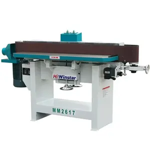 Vertical edge belt sander belt sander wood machine for furniture workshop