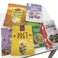 Bolsas de Embalaje Personalizadas con Impresión, Tipo Stand-up, 150g, de Aluminio, para Granola, Nueces, Chocolate, Barras de Proteína y Energía