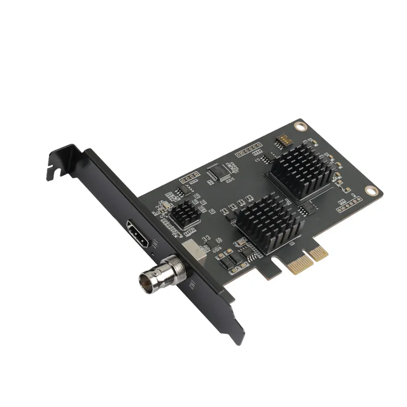Tarjeta de captura de vídeo PCIE integrada, 1080P60Hz SDI /HDMI 2 en 1, para grabación de vídeo en directo