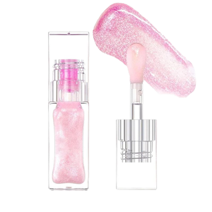 Huile à lèvres magique changeante de couleur noire personnalisée MLM, gloss à lèvres scintillant qui change de couleur selon la température - Product Image 1