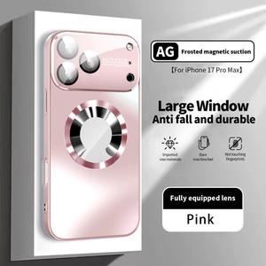 Funda Magnética con Ventana Grande para <span class=keywords><strong>iPhone</strong></span> 17 16 15 14 13 <span class=keywords><strong>12</strong></span> <span class=keywords><strong>11</strong></span> <span class=keywords><strong>Pro</strong></span> <span class=keywords><strong>Max</strong></span> Plus, Protectora con Carga Inalámbrica - Product Image 4