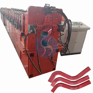 Factory Customized Seamless Metal Sheet Rain Gutter Downspout Water Pipe Cold Roll Forming Making Machines