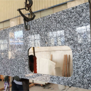 Hot bán giá rẻ Trung Quốc hiện đại đá tự nhiên Surf Trắng <span class=keywords><strong>Granite</strong></span> nhà bếp phòng tắm bàn Vanity Tops bảng Tops đảo - Product Image 5