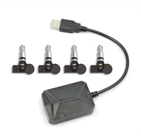 Vente flash : TPMS universel à bus série |   4 capteurs internes du système DVD de voiture Android