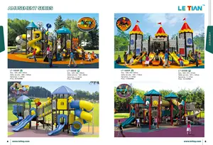 China Playground Equipment Wholesale Custom Children Plastic Playhouse And Slide