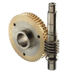 เฟืองตัวหนอนทองเหลืองเฟืองที่มีความแม่นยำสำหรับตัวลดความเร็ว - Product Image 4