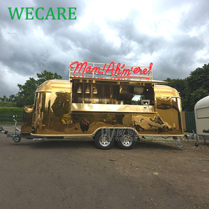 รถขายอาหารเคลื่อนที่แบบกำหนดเอง Wecare DOT EEC พร้อมอุปกรณ์ครบครันสำหรับบาร์บีคิว ไอศกรีม กาแฟ และอาหารจานด่วน - Product Image 3