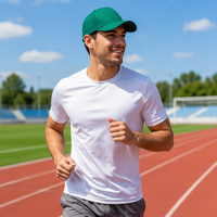 Gorra de Béisbol Clásica de 6 Paneles, Personalizable, de Algodón Transpirable de Alta Calidad para Deportes, Running y Equipos, Venta al Por Mayor