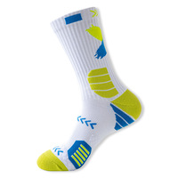 Crew Basketball Captain Football Compression Golf Crew Chaussettes Cheville Anti Grip Chaussettes de Compression