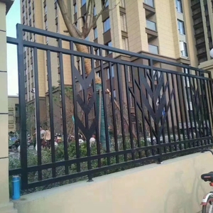 Laser cắt riêng tư hàng rào kim loại bảng điều khiển hàng rào an ninh palisade dễ dàng để cài đặt mô-đun riêng tư Bảng điều khiển hàng rào nhôm trắng - Product Image 6