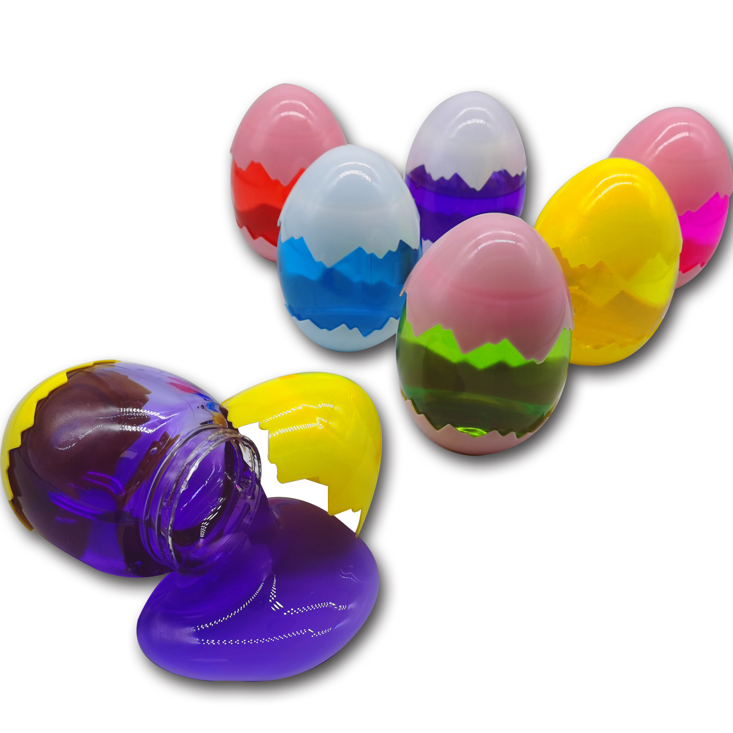 Заводское производство, различные горячие продажи, яйцо динозавра, свежая критальная почва, Кристальный грязевой пигмент, набор 12 цветов