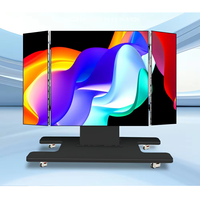 Pantalla LED Grande Todo en Uno COB de 135 Pulgadas, Totalmente Automática, Plegable y Elevadora, para Capacitación y Conferencias Remotas