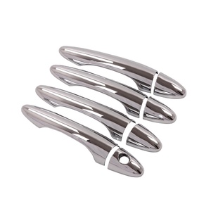 WZXD Car Doors Handle Cover Trim ABS <b>Chrome</b> 8pcs 2011 2015 for Sportage R - Product Image 1