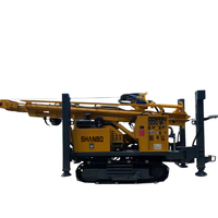 Foreuse rotative pour puits d'eau de 500 m avec pompe et moteur, composants essentiels, machine de forage