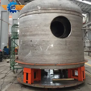 Piezas de acero soldadas industriales corte por láser grandes recipientes a presión componentes mecánicos