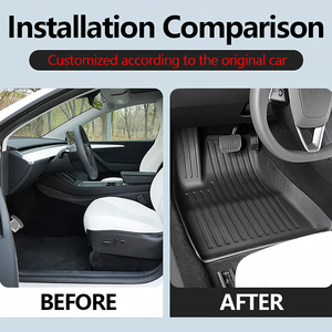 Tapis de sol de voiture Xiangta tous temps 3D 5D TPV TPO TPE pour Mitsubishi Outlander - Product Image 2