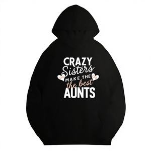 Sudadera con Capucha Kinitwear para Mujer, Otoño/Invierno, Fabricada en China, Un Color, Estilo Casual, Estándar - Product Image 1