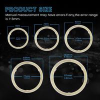 12V 60MM 70MM 80MM 90MM 100MM phare diurne voiture yeux d'ange Led Halo anneau phare DRL lumières Led