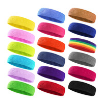 Nouveaux sports en cours d'exécution extensible coloré arc-en-ciel bandeaux bandeaux