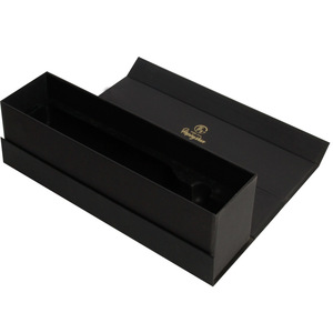 Grand tube à <span class=keywords><strong>vin</strong></span> <span class=keywords><strong>rouge</strong></span> en cuir magnétique à double pli magnétique personnalisé, 2 bouteilles, boîtes en papier cadeau - Product Image 6
