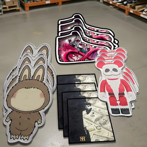 Tapis de Baskets Personnalisés, Conception de Tapis sur Mesure, Décoration d'Intérieur, Tapis de Marque de Dessin Animé Imprimé en 3D, Tapis à Chaussures, <span class=keywords><strong>Paillasson</strong></span> - Product Image 2