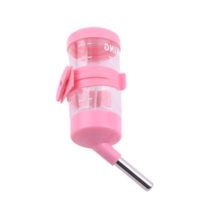 <span class=keywords><strong>Bebedero</strong></span> para Hámster <span class=keywords><strong>de</strong></span> 80 ml, Botella <span class=keywords><strong>de</strong></span> Agua para Cobayas, Botella <span class=keywords><strong>de</strong></span> Plástico para Beber para Hámster - Product Image 1