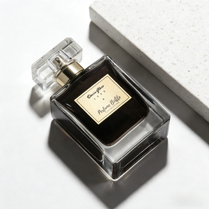 Nuevo Diseño 2026, Botella de Perfume Transparente de Vidrio, Capacidad 30ml 50ml 100ml con Tapa Transparente - Product Image 6