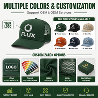Casquettes de camionneur personnalisées, dos en maille, structurées, avec logo 3D en relief, pour hommes et femmes, camping, randonnée, nature, vêtements de travail, vert forêt, snapback