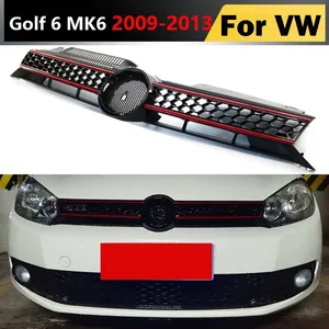 Grille de pare-chocs avant style nid d'abeille StarNav pour Golf 6 MK6 2009 2010 2011 2012 2013, style racing central - Product Image 5