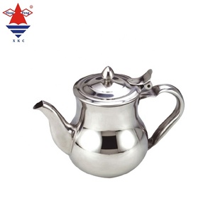 Moderno in acciaio inox caffettiera turca con manico lungo e coperchio fornello caffè, latte, tè, cioccolata calda deliziosa bevanda quotidiana - Product Image 5