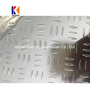 ダイヤモンド5バーパターンチェッカーチェッカーエンボストレッドチェッカーアンチスリップアルミプレートシートカーボートバスフロア用 - Product Image 5