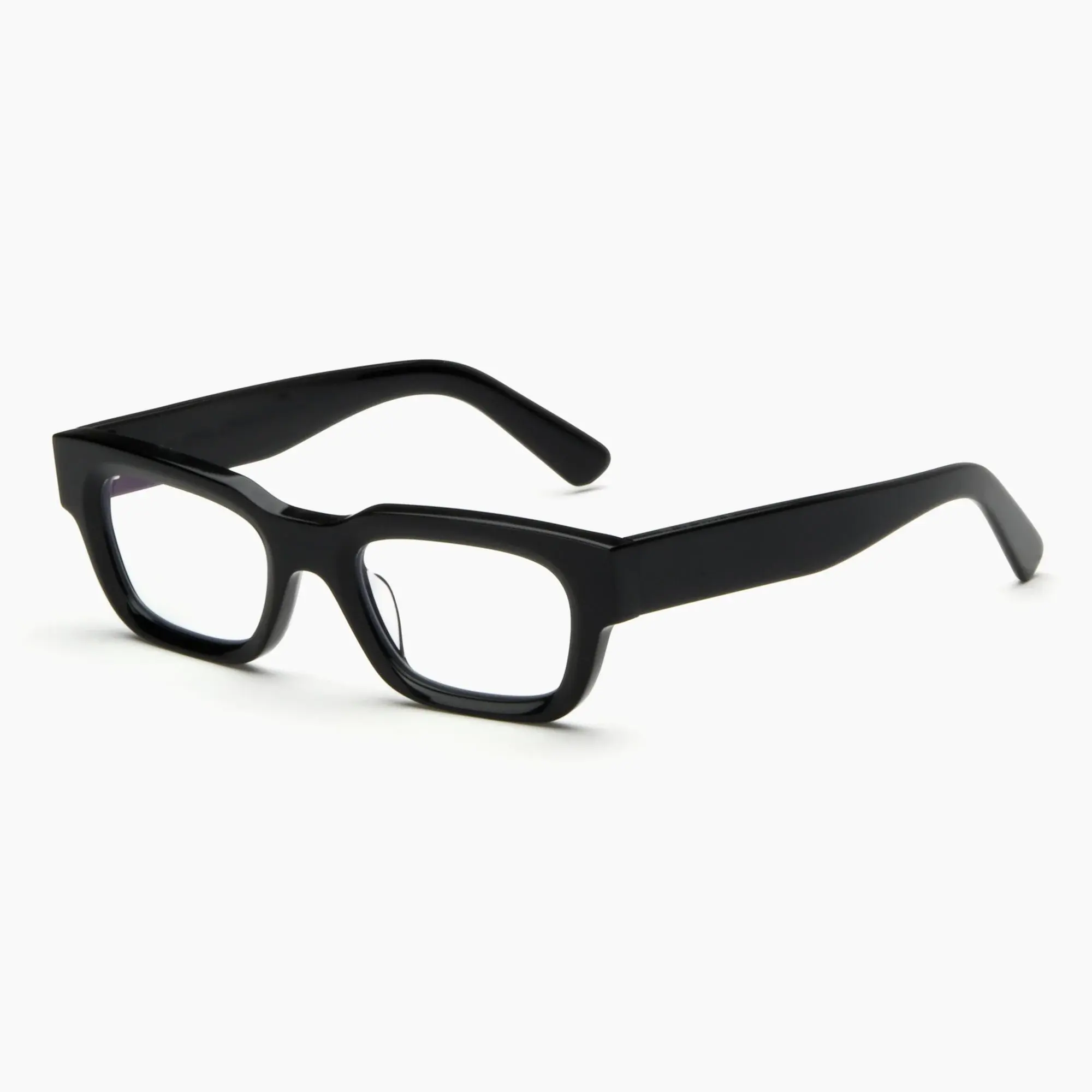 Nieuwe Mode Brillen Frame Dikke Acetaat Bril Van Hoge Kwaliteit Type Europa En Amerikaanse Stijl Brillen Aangepaste Lens
