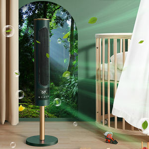 <span class=keywords><strong>Ventilateur</strong></span> de sol 50000mAh 4 vitesses <span class=keywords><strong>Ventilateur</strong></span> tour super <span class=keywords><strong>silencieux</strong></span> <span class=keywords><strong>ventilateur</strong></span> sans lame écran tactile climatiseur <span class=keywords><strong>purificateur</strong></span> d'air anionique à distance - Product Image 4