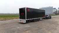 SINOSWAN ST90Pro Scène Mobile Semi Remorque Roadshow Composant Électronique Remorque Mobile Extérieure